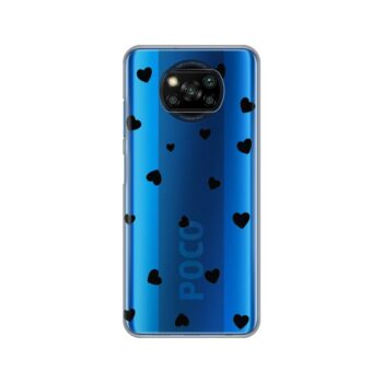Maskica Silikonska Print Skin za Xiaomi Poco X3 NFC/X3 Pro Hearts