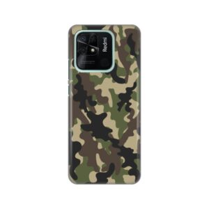Maskica Silikonska Print Skin za Xiaomi Redmi 10C Army SMB