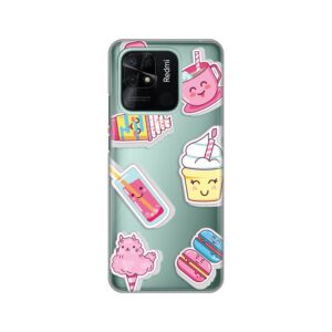 Maskica Silikonska Print Skin za Xiaomi Redmi 10C Ice cream