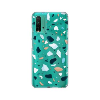 Maskica Silikonska Print Skin za Xiaomi Redmi 9T/Note 9 4G/9 Power Terazzo Pattern