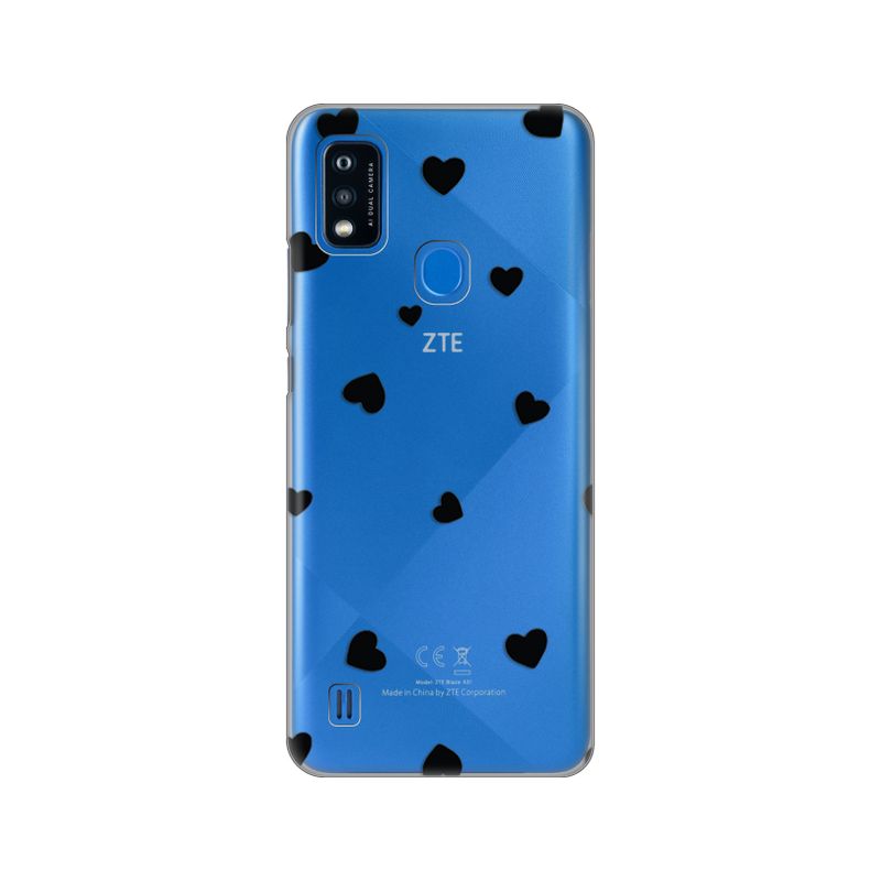 Maskica Silikonska Print Skin za ZTE Blade A51 Heart