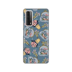 Maskica Silikonska Print za Huawei P Smart 2021 Retro Blue