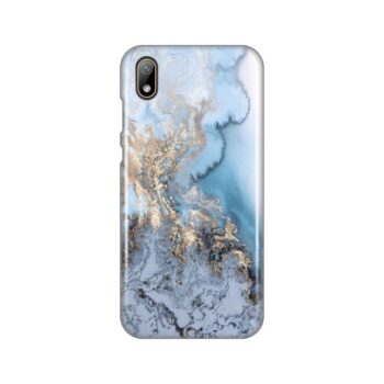Maskica Silikonska Print za Huawei Y5 2019/Honor 8S 2019/2020  Blue Gold Marble