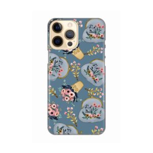 Maskica Silikonska Print za iPhone 13 Pro Max 6.7 Retro Blue