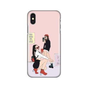 Maskica Silikonska Print za iPhone X Gang Girls