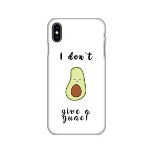 Maskica Silikonska Print za iPhone XS Max Give A Guac