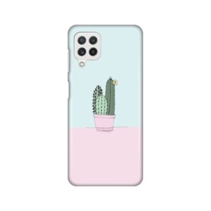 Maskica Silikonska Print za Samsung A22 4G  Cactus