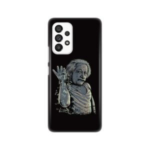 Maskica Silikonska Print za Samsung A536B Galaxy A53 5G Funny Albert Einstein