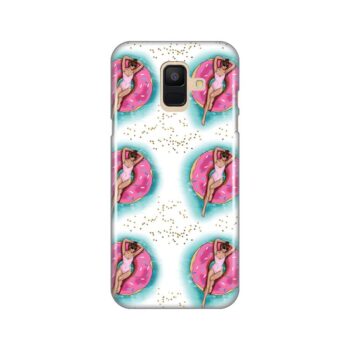 Maskica Silikonska print za Samsung A600F Galaxy A6 2018 Donut in Pool
