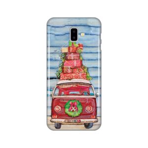 Maskica Silikonska Print za Samsung J610FN Galaxy J6 Plus Christmas Ride