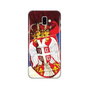 Maskica Silikonska Print za Samsung J610FN Galaxy J6 Plus D00121 SRB zastava