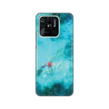 Maskica Silikonska Print za Xiaomi Redmi 10C Marbel Sky