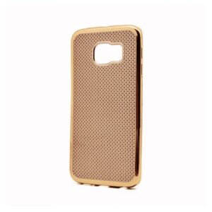 Maskica silikonska scrub za Samsung G925 S6 Edge zlatna
