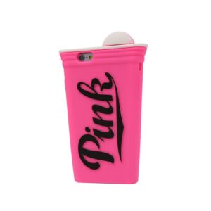 Maskica silikonska Summer Cup za iPhone 6/6S pink