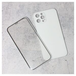 Maskica Slim 360 Full za iPhone 12 Pro Max 6.7 bela