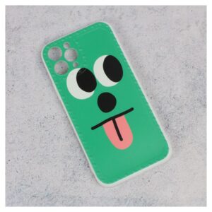 Maskica Smile face za iPhone 11 Pro 5.8 zelena