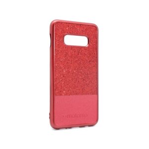 Maskica Sparkle Half za Samsung G970 S10e crvena