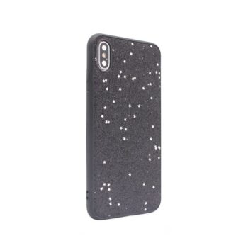 Maskica Sparkle Shiny za iPhone XS Max crna