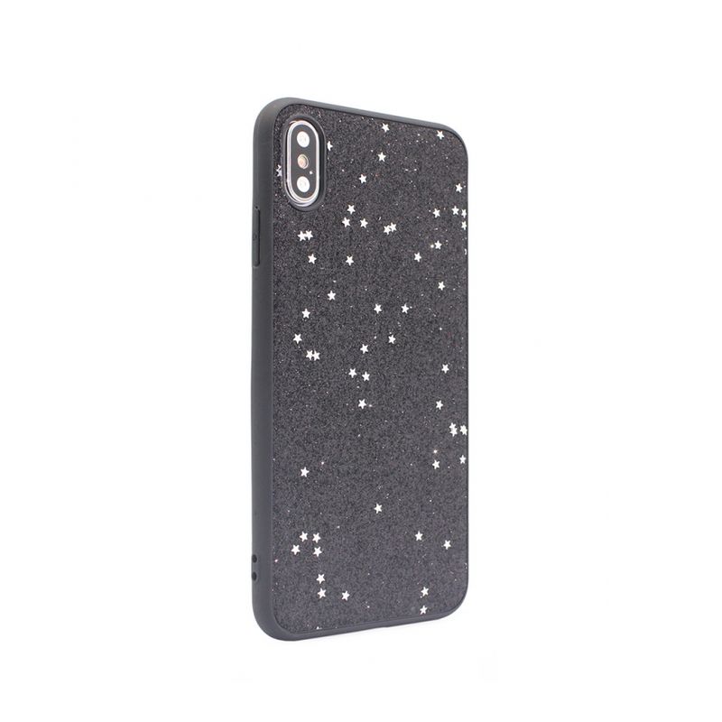 Maskica Sparkle Shiny za iPhone XS Max crna
