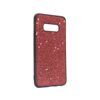 Maskica Sparkle Shiny za Samsung G970 S10e crvena