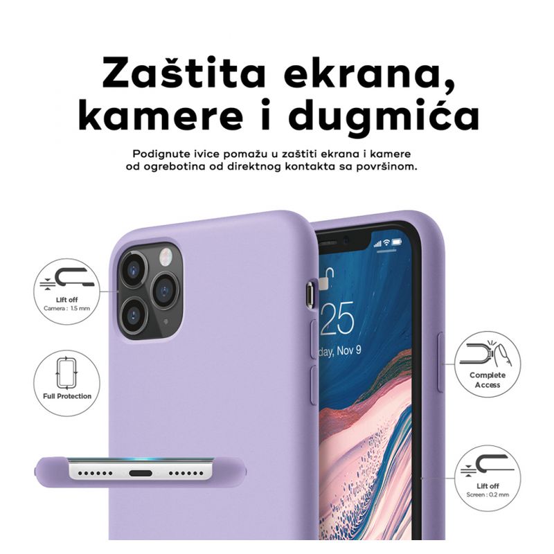 Maskica Summer color za Huawei P40 Lite E plava