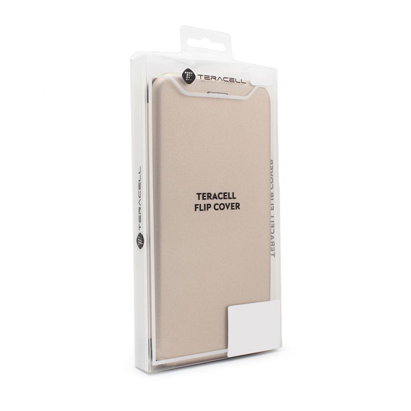 Maskica Teracell Flip Cover za Huawei Honor 8X zlatna