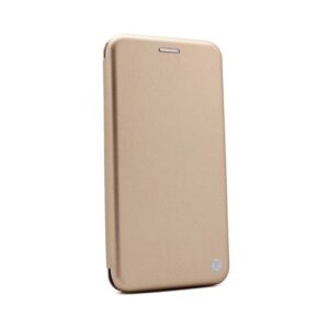 Maskica Teracell Flip Cover za Huawei P Smart 2021 zlatna
