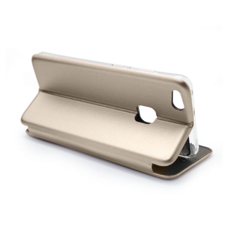 Maskica Teracell Flip Cover za Huawei P10 Lite zlatna