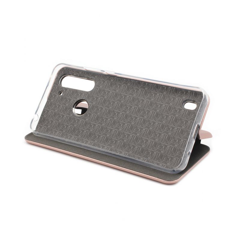Maskica Teracell Flip Cover za Motorola G8 Power Lite roze