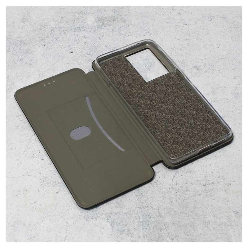 Maskica Teracell Flip Cover za Motorola Moto G200 5G/Edge S30 crna