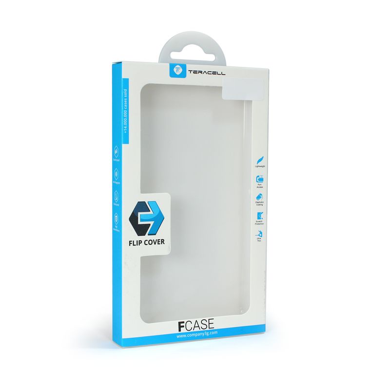 Maskica Teracell Flip Cover za Motorola Moto G200 5G/Edge S30 crna