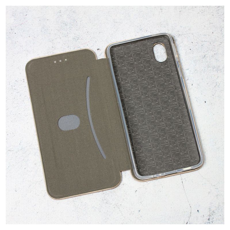 Maskica Teracell Flip Cover za Samsung A013F Galaxy A01 Core zlatna