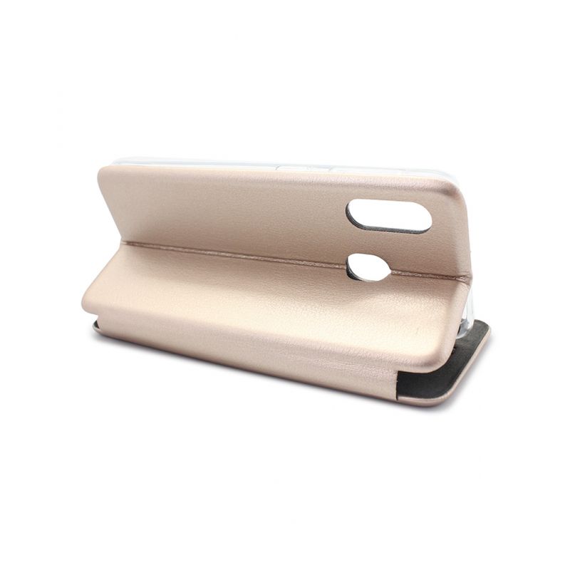 Maskica Teracell Flip Cover za Samsung A202F Galaxy A20e zlatna