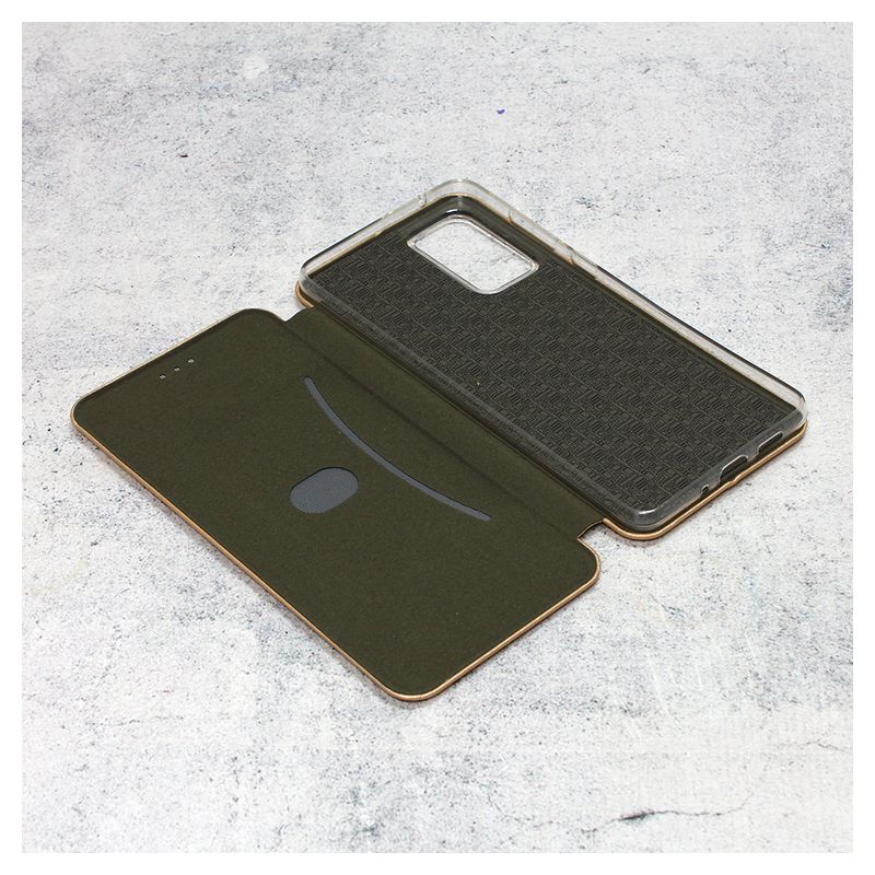 Maskica Teracell Flip Cover za Samsung A736B Galaxy A73 5G zlatna