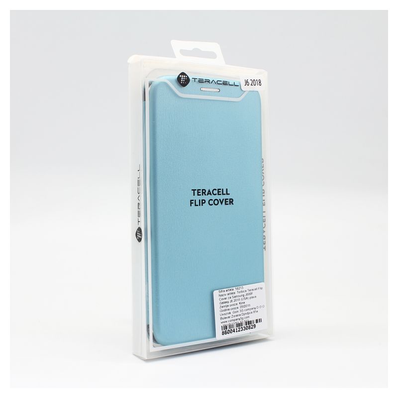 Maskica Teracell Flip Cover za Samsung J600F Galaxy J6 2018 (USA) plava