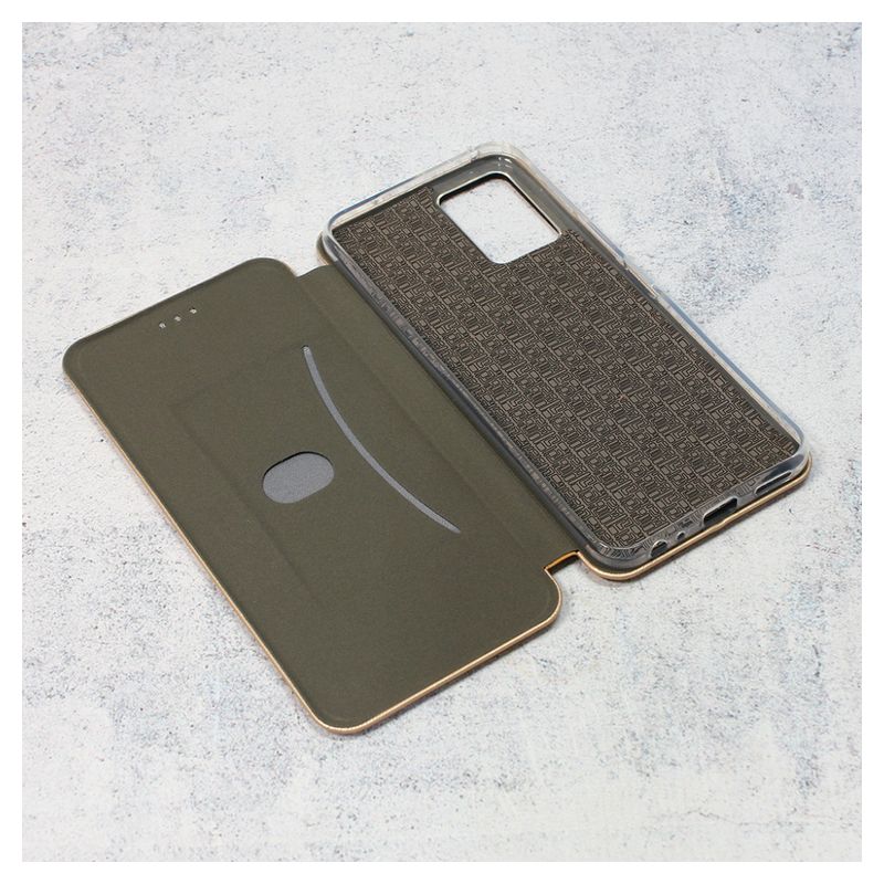 Maskica Teracell Flip Cover za Vivo Y21/Y21s/Y33s zlatna