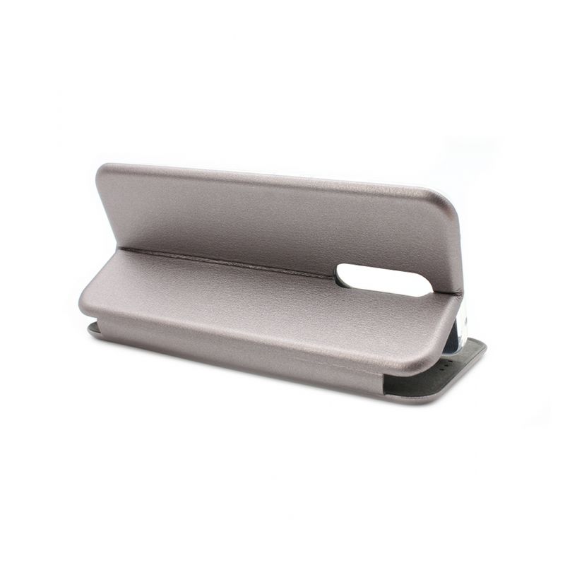 Maskica Teracell Flip Cover za Xiaomi Redmi 8 srebrna
