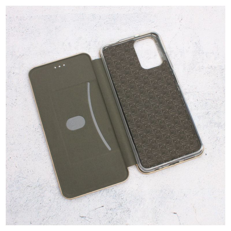 Maskica Teracell Flip Cover za Xiaomi Redmi Note 10 4G/10s zlatna
