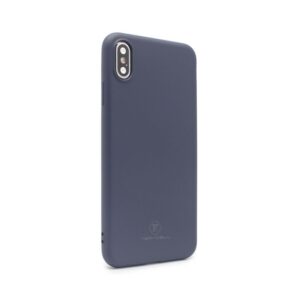 Maskica Teracell Giulietta za iPhone XS Max mat tamno plava