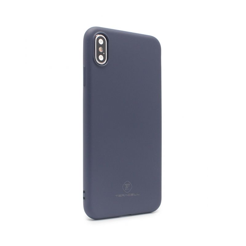 Maskica Teracell Giulietta za iPhone XS Max mat tamno plava
