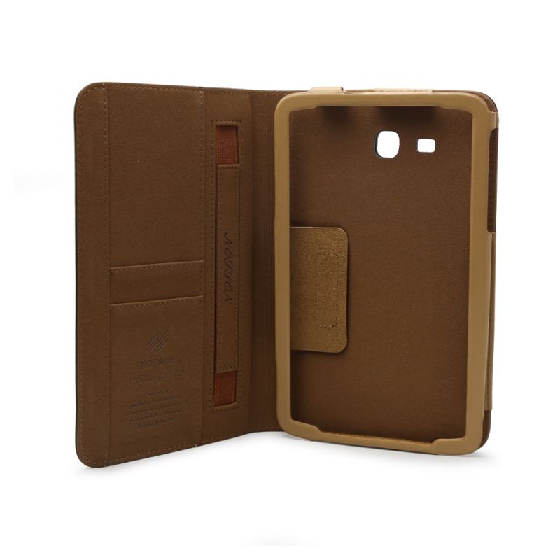Maskica Teracell kozna za Samsung T110/Galaxy Tab 3 Lite 7.0 bela