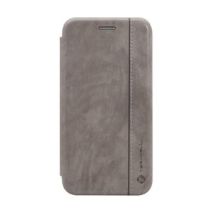 Maskica Teracell Leather za Huawei P Smart 2020 siva