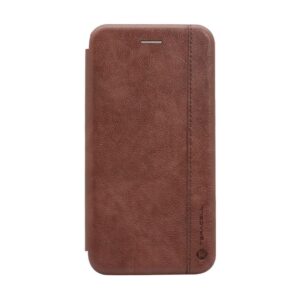 Maskica Teracell Leather za Huawei P9 Lite Mini/Y6 Pro 2017 tamno braon