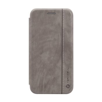Maskica Teracell Leather za Samsung G770F Galaxy S10 Lite siva