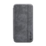 Maskica Teracell Leather za Samsung G985F Galaxy S20 Plus siva