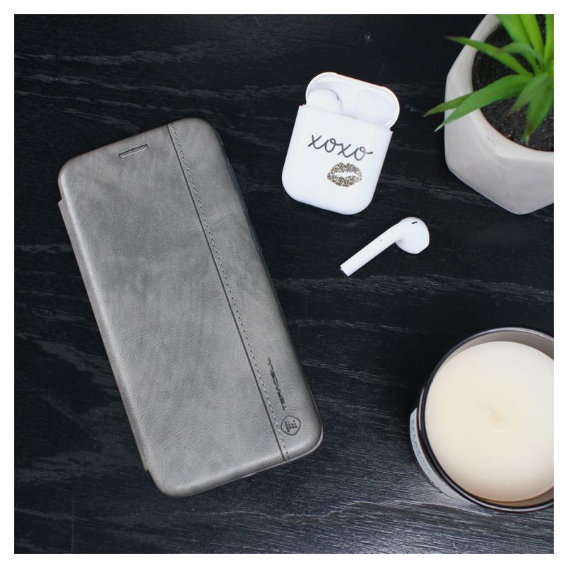 Maskica Teracell Leather za Xiaomi Poco F3/Mi 11i plava