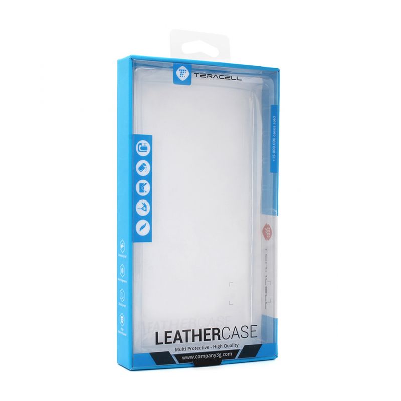 Maskica Teracell Leather za Xiaomi Poco F3/Mi 11i plava