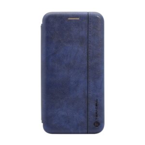 Maskica Teracell Leather za Xiaomi Redmi Note 10 5G plava