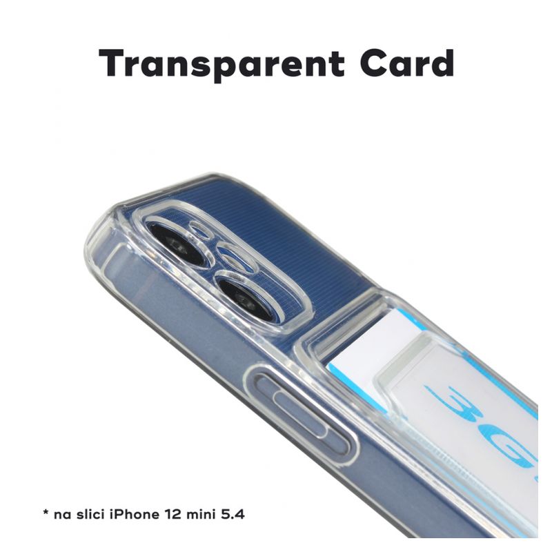 Maskica Transparent Card za iPhone 12 Pro Max 6.7