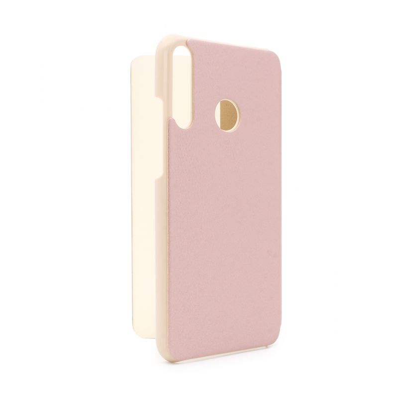 Maskica View Window za Huawei P40 Lite E roze